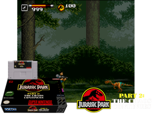 Jurassic Park Part 2 - The Chaos Continues (U) [t1] Cover